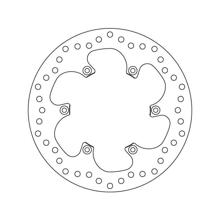 Brembo Serie Oro jarrulevy - Moottoripyörän Jarrulevyt - 102805 - 1