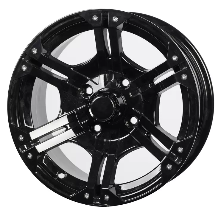 BSK Vanne 14x7 4/156 4+3 Musta - Mönkijän Vanteet - 68745 - 1
