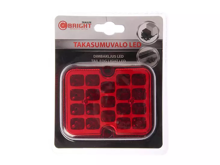 C-BRIGHT SUMUVALO 19XLED 12-24V 100X80MM - Yleisosat ja tarvikkeet - 75435 - 1