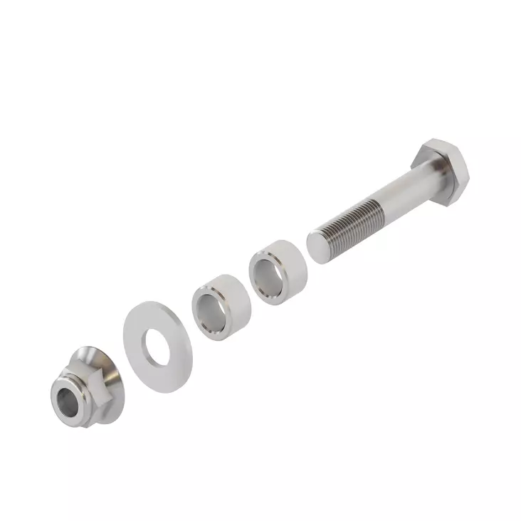 Camso Stabilizing rod bolt kit 60mm (Short) - Mönkijän Telaketjusarjojen varaosat - 73765 - 1