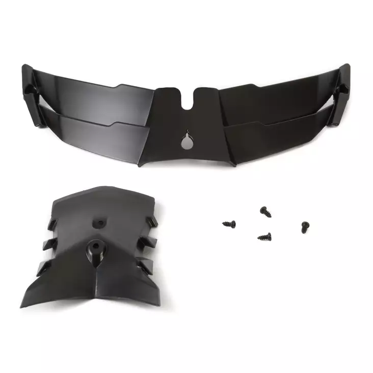 CKX Titan Fin Kit for Peak Black Matt - Moottorikelkan Lipat & ruuvit - 109205 - 1