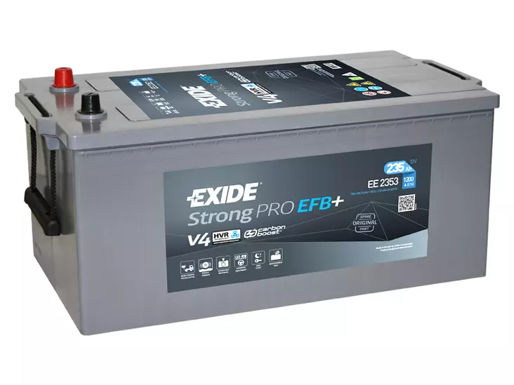 EE2353 EXIDE EFB PRO 235AH 518X274X240 +/- 1200A - Yleisosat ja tarvikkeet - 44875 - 1