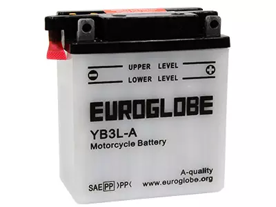 EUROGLOBE MP-AKKU 3 AH 99X57X112 -/+ - Yleisosat ja tarvikkeet - 161205 - 1