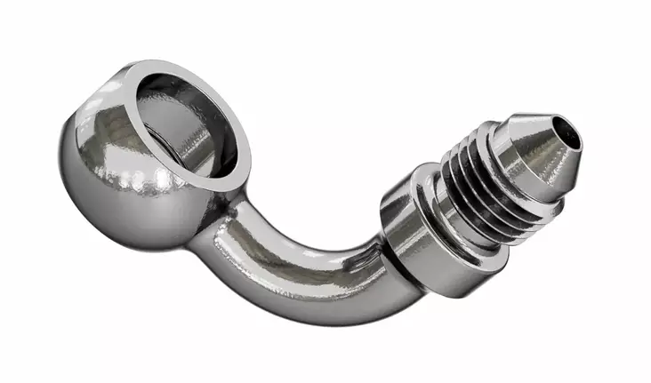 Goodridge Banjoliitin 90° SS (11.1mm) - Mönkijän Jarruosat - 78445 - 1