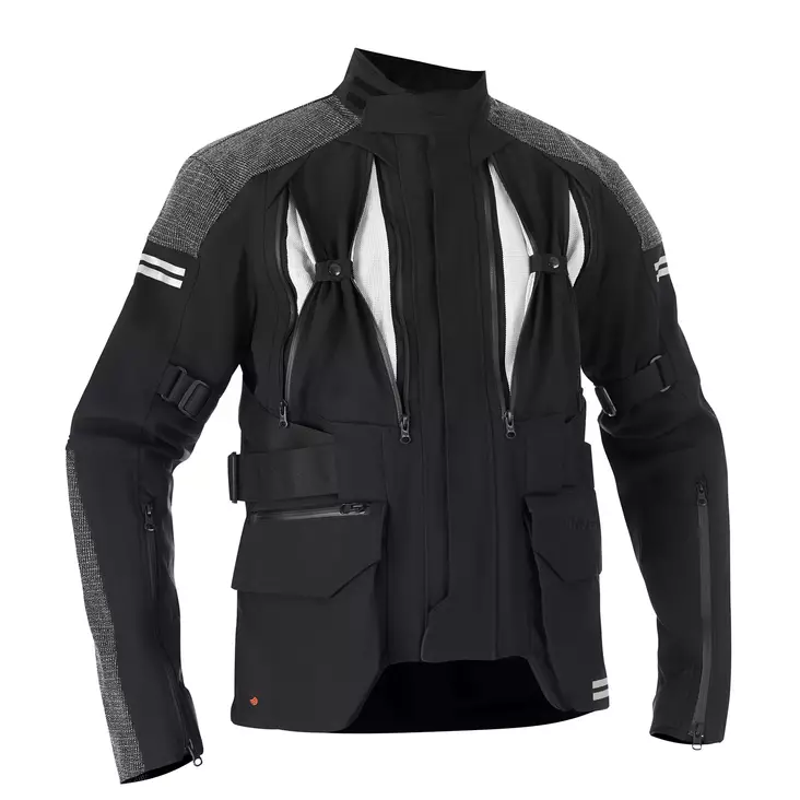 Halvarssons Tekstiilitakki Dalen Musta 64 - MP Takit & Liivit Onroad - 84395 - 1