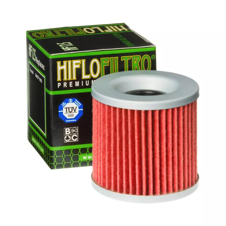 HiFlo öljynsuodatin HF125 - Moottoripyörän Öljynsuodattimet - 105365 - 1