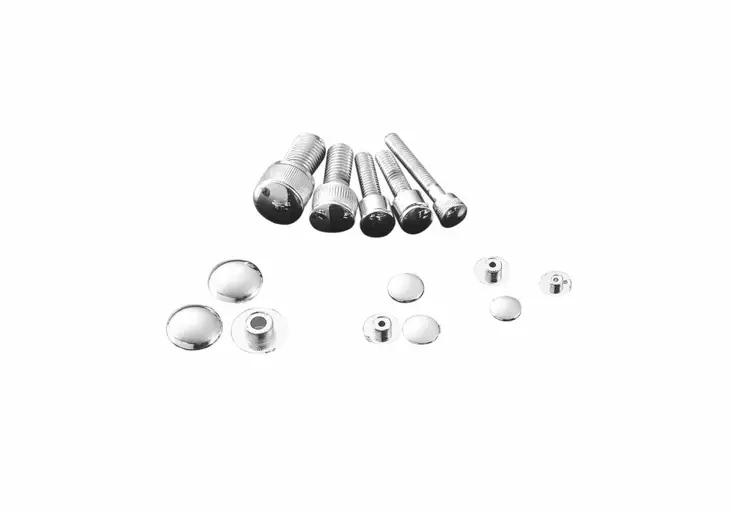 Highway Hawk chrome dots 10 pcs - Moottoripyörän Pultit & kiinnikkeet - 84015 - 1