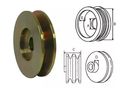 HIHNAPYÖRÄ 17/86MM 1X13 - Yleisosat ja tarvikkeet - 42565 - 1