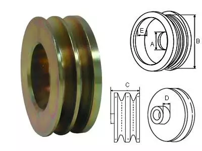 HIHNAPYÖRÄ 17/86MM 2X10 - Yleisosat ja tarvikkeet - 42325 - 1