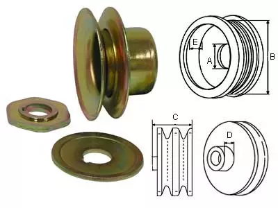 HIHNAPYÖRÄ PELTI VW 32MM - Yleisosat ja tarvikkeet - 42655 - 1