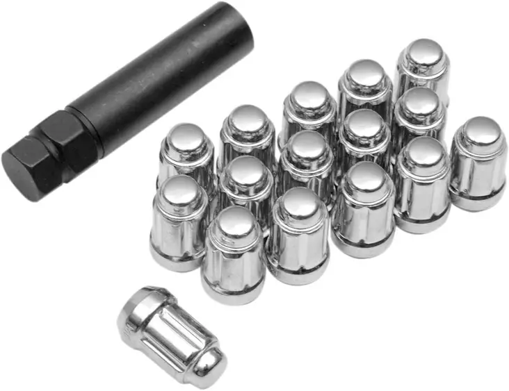 ITP Pyöränmutterisarja 12 x 1.50mm 60° kartio Polaris Ranger sis avain 16 kpl - Mönkijän Mutterit & kapselit - 130595 - 1