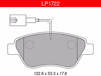JARRUPALASARJA DELPHI ETU, ALFA, CITROEN, FIAT, LANCIA - Yleisosat ja tarvikkeet - 9045 - 1
