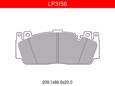 JARRUPALASARJA DELPHI ETU, BMW M (F6, F10, F12, F13, F18) - Yleisosat ja tarvikkeet - 9235 - 1