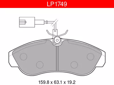 JARRUPALASARJA DELPHI ETU, CITROEN, FIAT, PEUGEOT - Yleisosat ja tarvikkeet - 9305 - 1