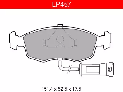 JARRUPALASARJA DELPHI ETU, FORD - Yleisosat ja tarvikkeet - 8135 - 1