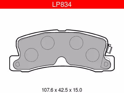 JARRUPALASARJA DELPHI TAKA, LEXUS, TOYOTA - Yleisosat ja tarvikkeet - 7875 - 1
