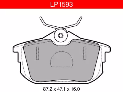 JARRUPALASARJA DELPHI TAKA, MITSUBISHI, PROTON - Yleisosat ja tarvikkeet - 9075 - 1