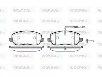 JARRUPALASARJA # WOKING CITROEN, FIAT, LANCIA, PEUGEOT - Yleisosat ja tarvikkeet - 6725 - 1