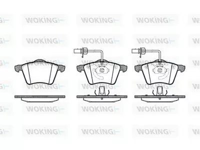 JARRUPALASARJA # WOKING ETU, FORD, SEAT, VW - Yleisosat ja tarvikkeet - 5825 - 1