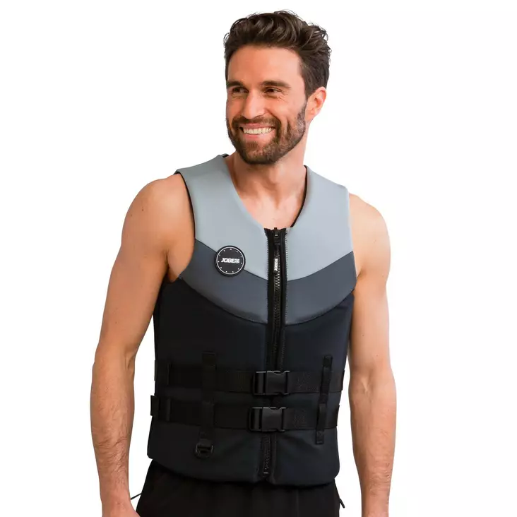 JOBE Neoprene miesten kelluntaliivi graphite grey XL+ - Liivit - 107195 - 1