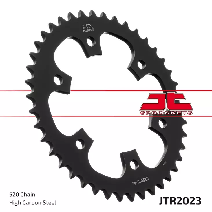 JT Takaratas JTR2023.42 - Moottoripyörän Ketjut & rattaat - 78345 - 1