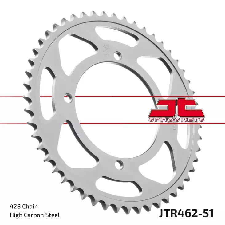 JT Takaratas JTR462.51 - Moottoripyörän Ketjut & rattaat - 100375 - 1