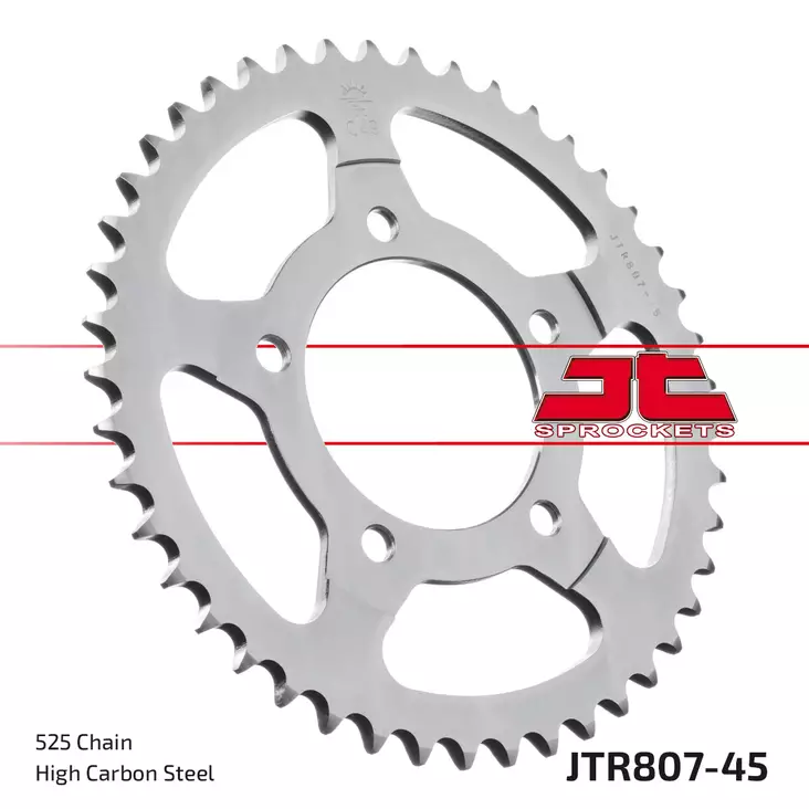 JT Takaratas JTR807.45 - Moottoripyörän Ketjut & rattaat - 100295 - 1