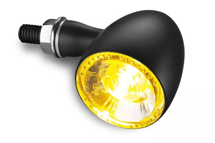 Kellermann Bullet 1000® Extreme black with clear glass - Moottoripyörän Valot, vilkut & heijastimet - 113775 - 1