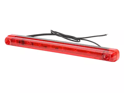 LED-JARRUVALO 12/24V PUNAINEN LASI - Yleisosat ja tarvikkeet - 51545 - 1