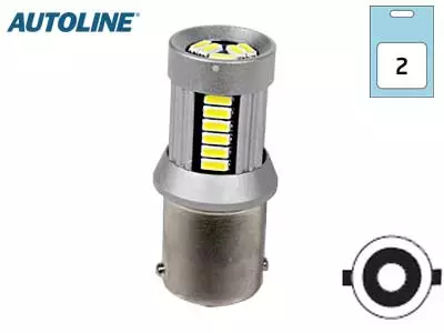 LED-POLTTIMOPARI 12V BA15S 2,6W CANBUS 12821 # - Yleisosat ja tarvikkeet - 50645 - 1
