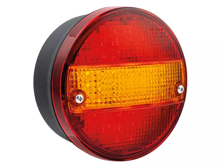 LED-TAKAVALO 140MM VIRRATOMANA VÄRILLINEN 24V VASTUKSELLA - Yleisosat ja tarvikkeet - 50995 - 1