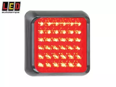 LED-TAKAVALO, NELIÖ, TAKA/JARRU MUSTA KEHYS - Yleisosat ja tarvikkeet - 50115 - 1