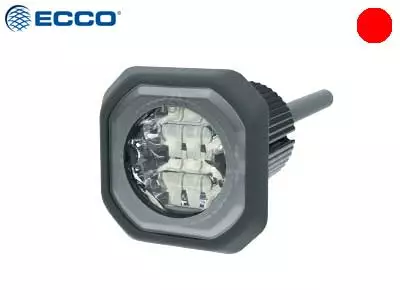 LED-VAROITUSVILKKU PUNAINEN 12-24V R65 # - Yleisosat ja tarvikkeet - 51985 - 1