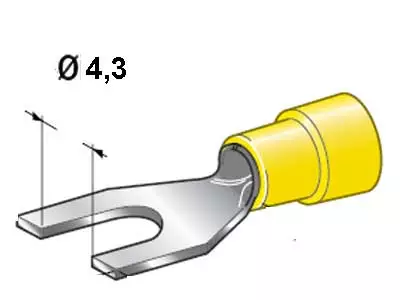 LIITIN KELT 4,3 HAAR.(50) # - Yleisosat ja tarvikkeet - 44115 - 1
