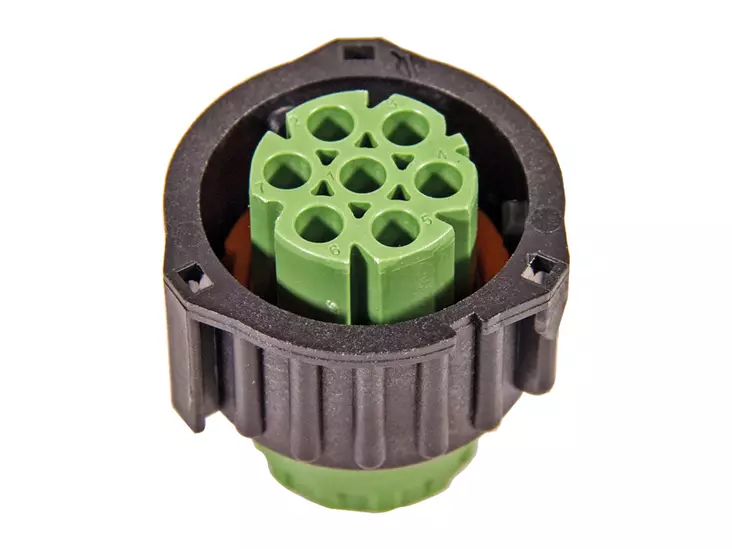 LIITINPISTOKE 7-NAP.VIHREÄ (KEY C) AMP 1,5MM N.-LIITTIMILLE - Yleisosat ja tarvikkeet - 71695 - 1