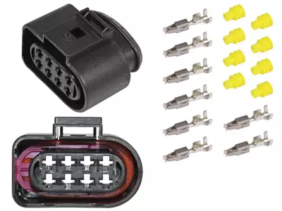 LIITINPISTOKE VW (2,8MM) 8-NAP. 1-2,5MM2 LIITTIMET - Yleisosat ja tarvikkeet - 35895 - 1
