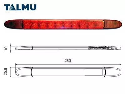 LISÄJARRUVALO PUN MD12V - Yleisosat ja tarvikkeet - 38525 - 1