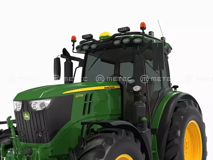 METEC JOHN DEERE KATTORAUTA MUSTA - Yleisosat ja tarvikkeet - 45315 - 1