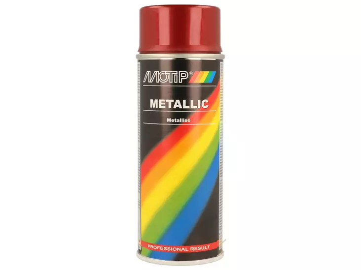 MOTIP MAALI METALLI PUNAINEN 400ML - Yleisosat ja tarvikkeet - 47265 - 1
