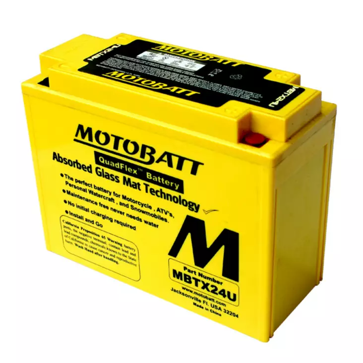 Motobatt akku, MBTX24U - Yleisosat - Akut - 108295 - 1