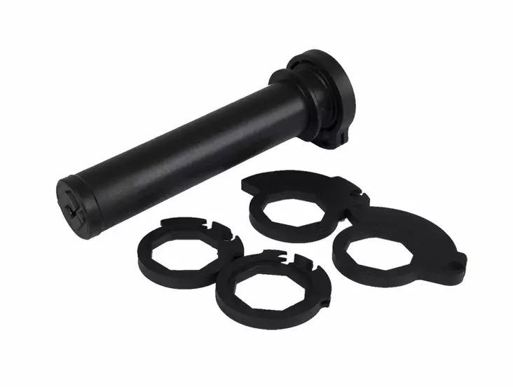 ODI Fusion OE RPLC Throttle Tube MX 7/8" BLACK Injection Molded Plastic - Moottoripyörän Ohjaus & hallinta - 81685 - 1