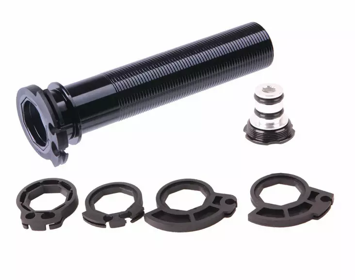 ODI Fusion PRO Alloy Throttle Tube MX 7/8" BLACK Alloy with Internal Sealed Bea - Moottoripyörän Ohjaus & hallinta - 80605 - 1