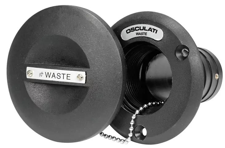 Osculati kansiruuvike nylon FUEL 38mm - Veneen Kansiruuvikkeet - 92015 - 1