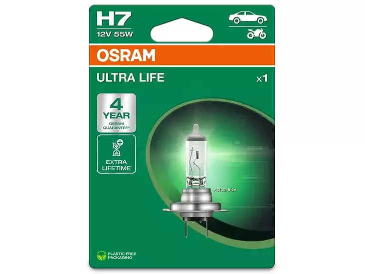 OSRAM ULTRA LIFE 12V H7 SINGLE - Yleisosat ja tarvikkeet - 74465 - 1