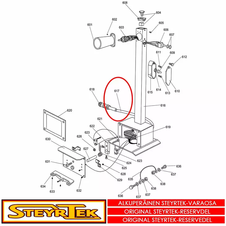 Pääjohtosarja ST-2980 - Rengastarvikkeet - 115715 - 1