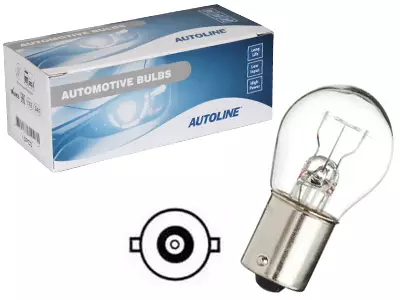 POLTTIMO AUTOLINE 12V 21W P21W BA15S - Yleisosat ja tarvikkeet - 163935 - 1