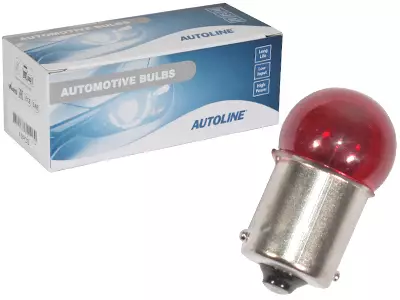 POLTTIMO AUTOLINE 12V 5W R5W BA15S PUNAINEN - Yleisosat ja tarvikkeet - 68855 - 1
