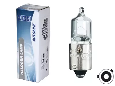 POLTTIMO AUTOLINE 12V H6W BAX9S - Yleisosat ja tarvikkeet - 68065 - 1