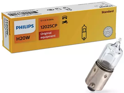 POLTTIMO PHILIPS 12V H20W BA9S - Yleisosat ja tarvikkeet - 75075 - 1