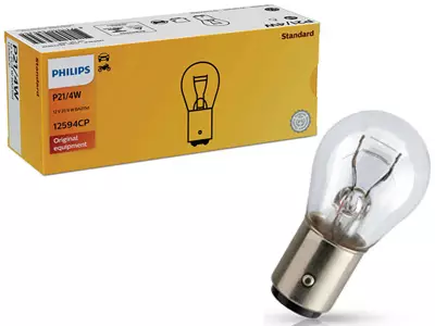 POLTTIMO PHILIPS 12V P21W/4W BAZ15D - Yleisosat ja tarvikkeet - 165045 - 1